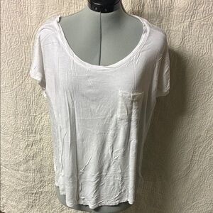 a.n.a White Short Sleeve Tee